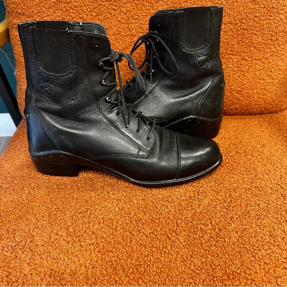 Ariat Black Ankle Boots - Picture 1 of 11